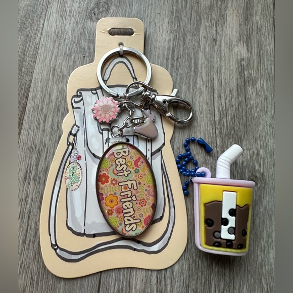 Bubble Tea & Keychain for Sale! - Picture 1 of 7